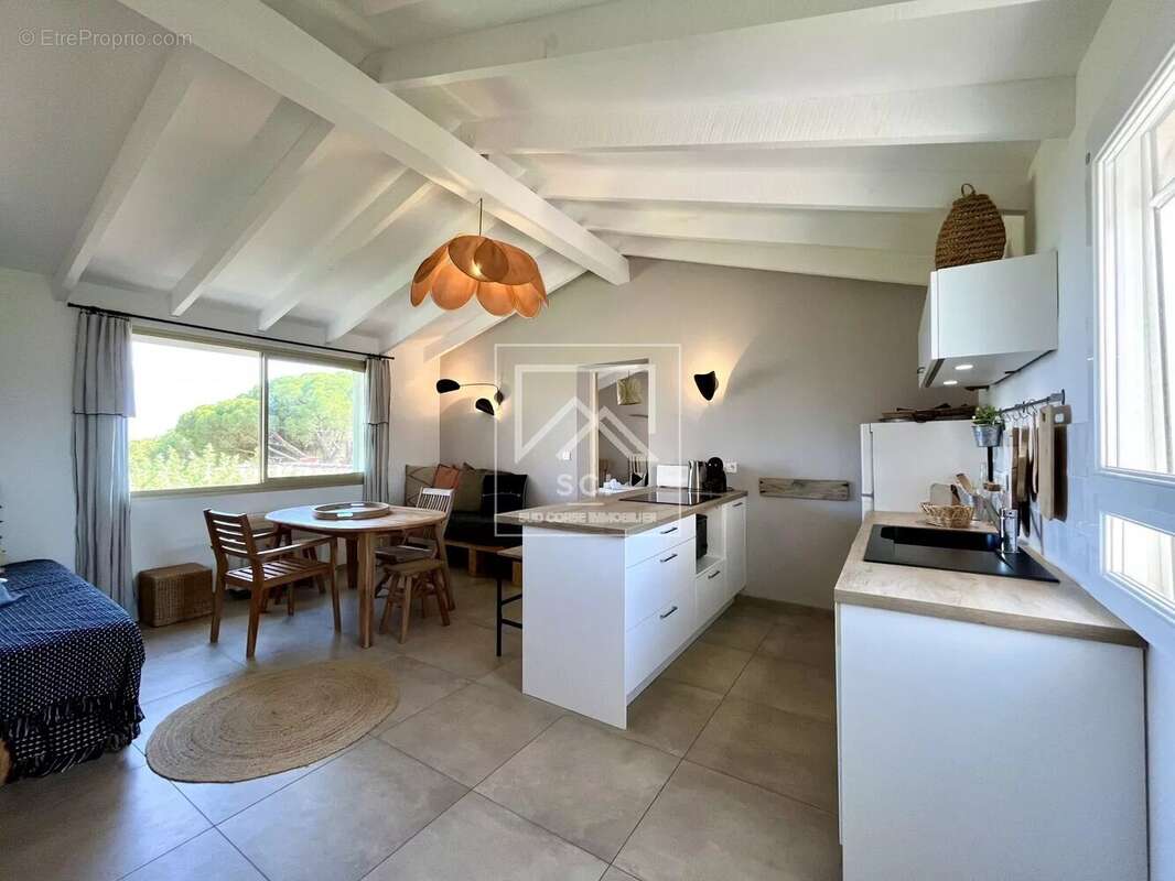 Appartement 2 chambres, vue mer et montagne, plage à pied, Santa Giulia - photo 6