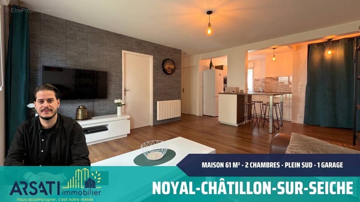 Appartement à NOYAL-CHATILLON-SUR-SEICHE