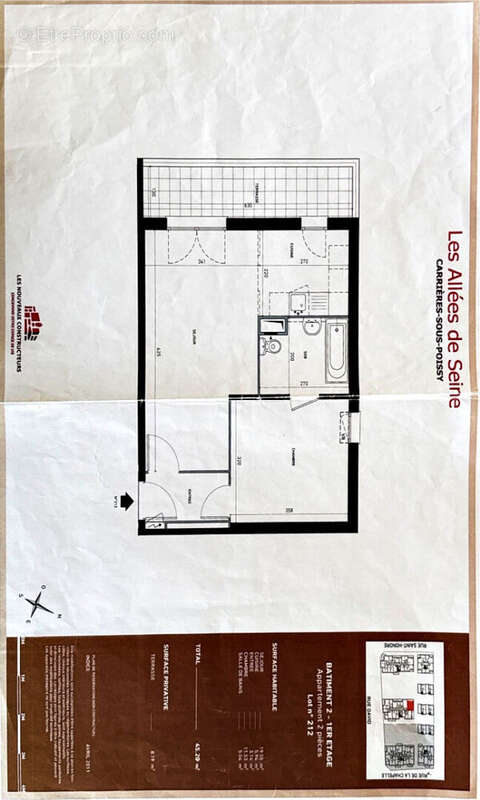 Appartement à CARRIERES-SOUS-POISSY