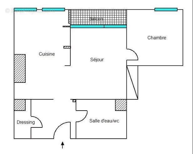 Appartement à VILLENEUVE-LA-GARENNE