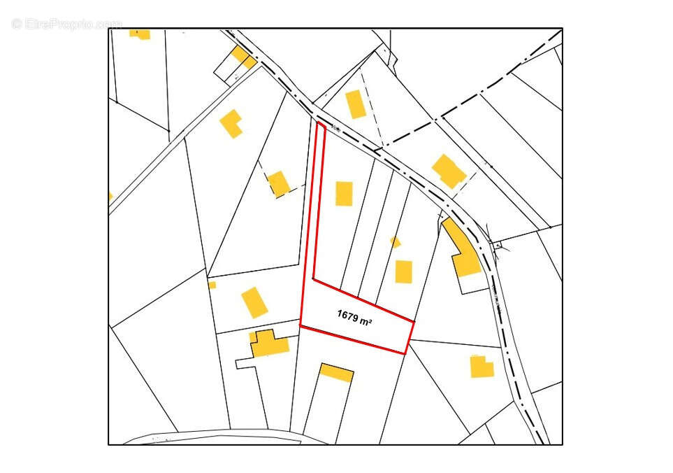 Terrain constructible de 1679m2 à Chauffailles - photo 4