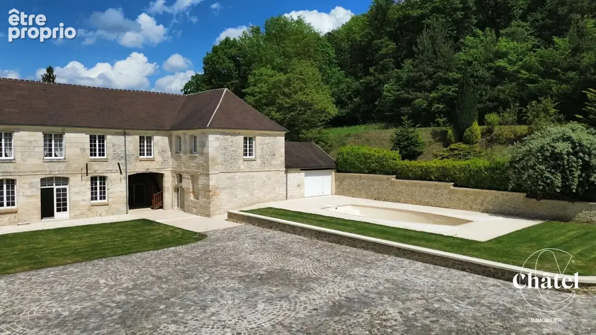 Corps de ferme rénové (XVIe s.) - 6 ch - Piscine - Grange 200m2 - photo 2