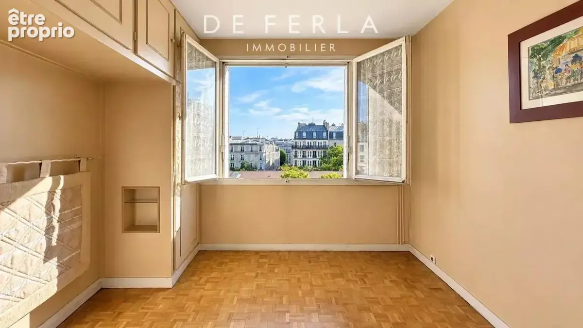 Paris XIVème - Moulin Vert : Appartement traversant de 3 pièces avec balcon à rénover - photo 4