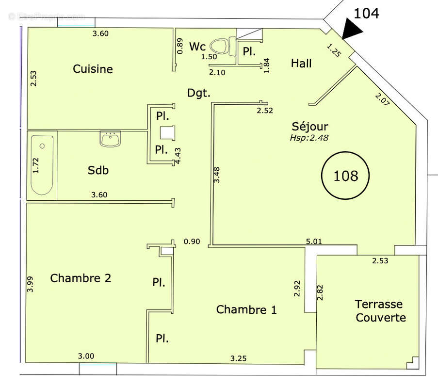 Appartement t3 istres - photo 12