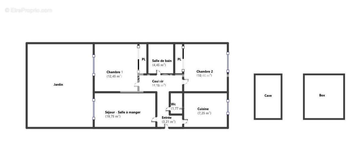 Appartement Livry Gargan 3 pièce(s) 63.96 m2 - photo 2