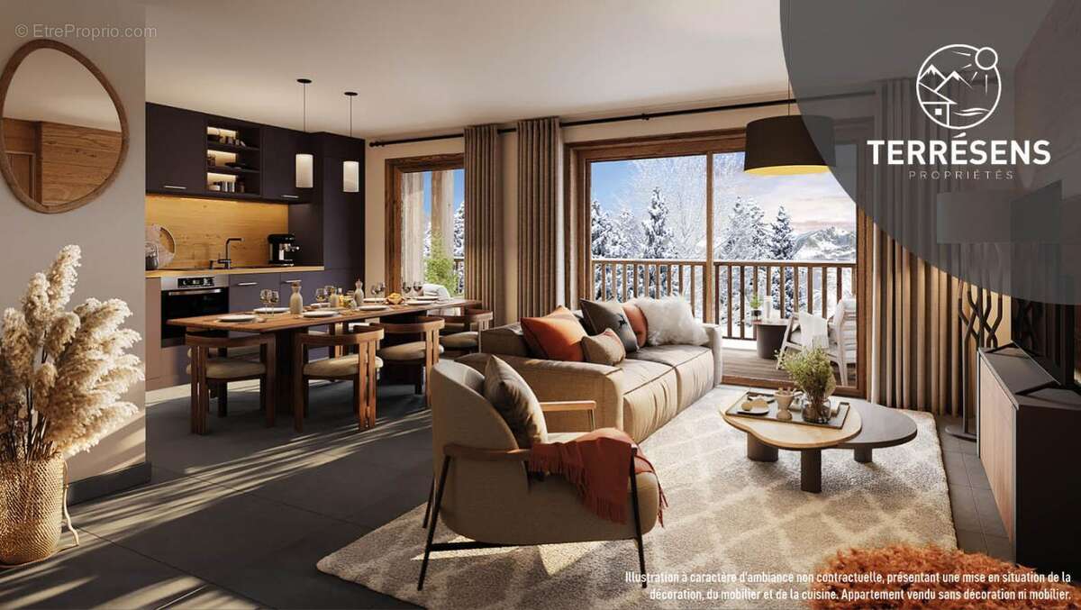 Appartement t2 - résidence l'écrin de la guisane à la salle les alpes - photo 3