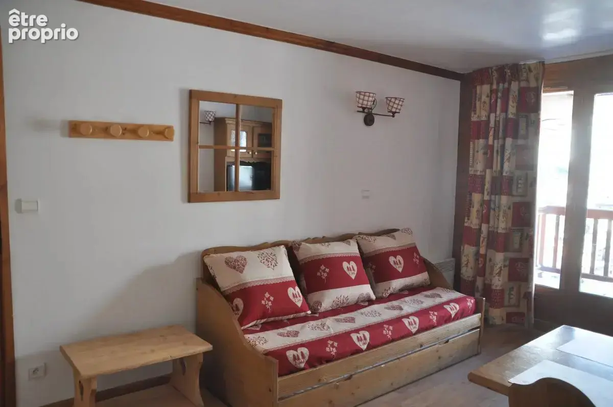 Charbonnières, Valloire — 31 m² rénové, balcon vue montagnes, à 50m des pistes - photo 6