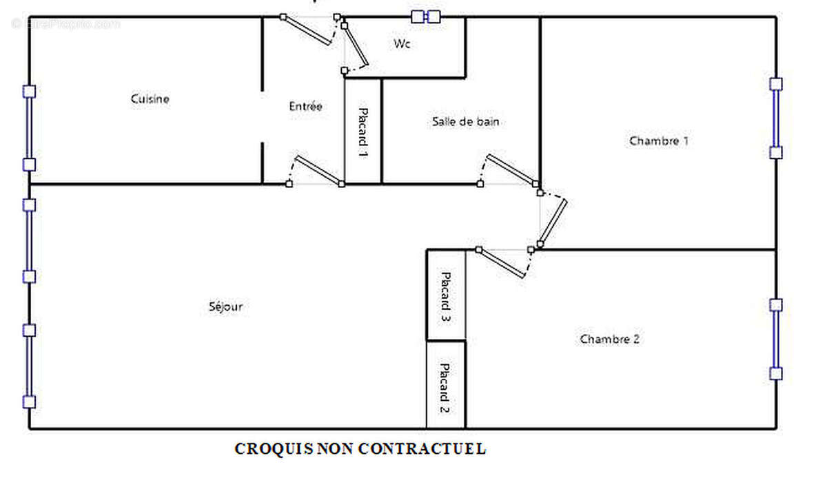 Appartement à COURBEVOIE