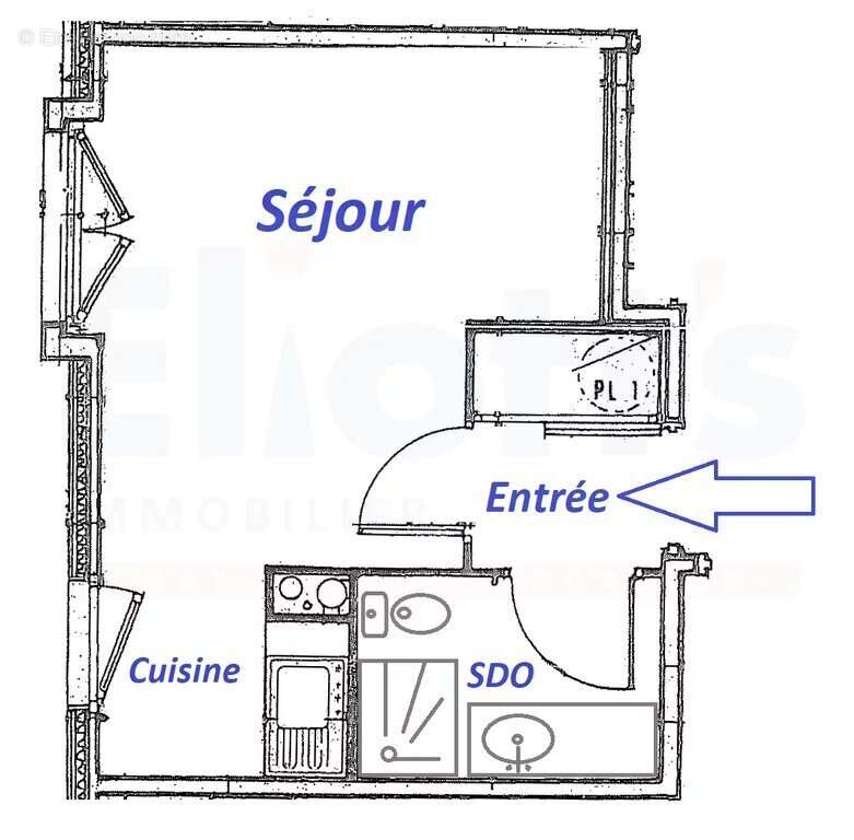 Appartement à PARIS-13E