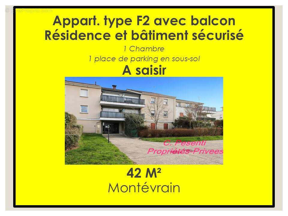 Appartement à MONTEVRAIN