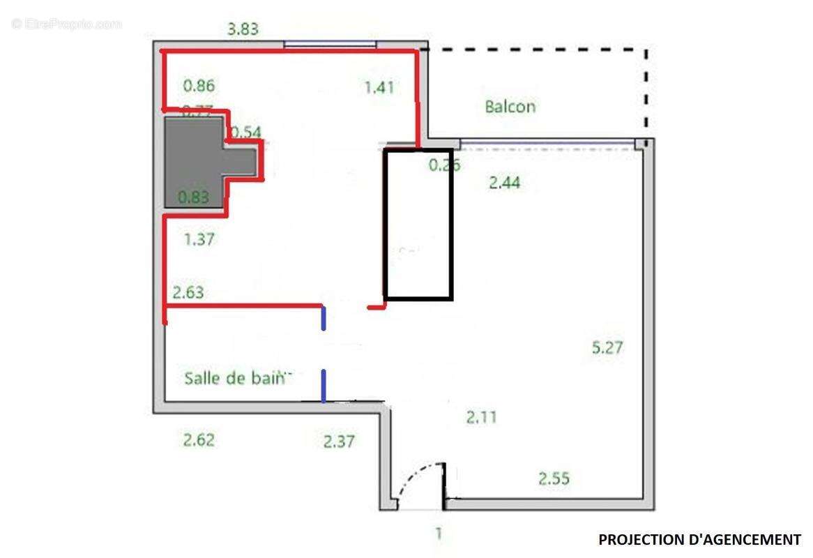 Appartement à PARIS-16E