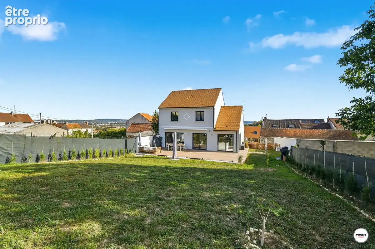Bouafle - maison contemporaine de 2022 - 165 m² - 5 chambres - garage de plus de 80 m² - terrain de 822 m² - dpe a - photo 1
