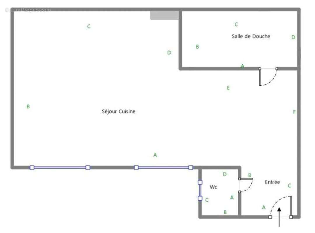 Appartement à PARIS-18E