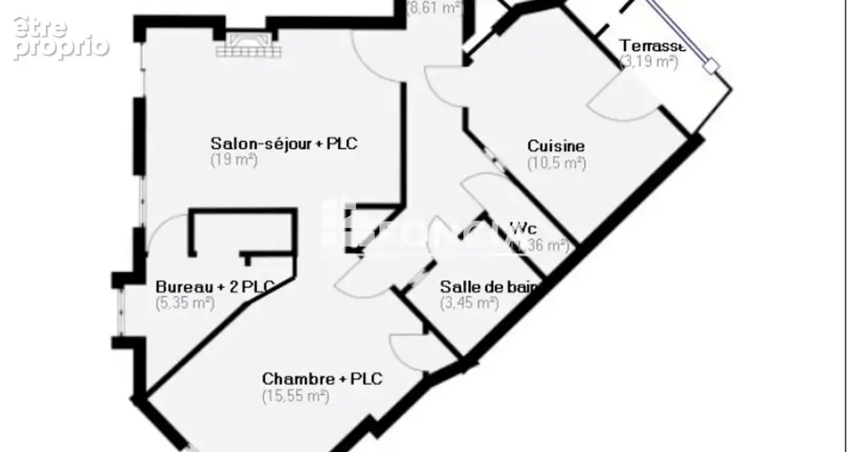 Parc longchamps - chartreux t3 dans bel immeuble ancien - photo 6