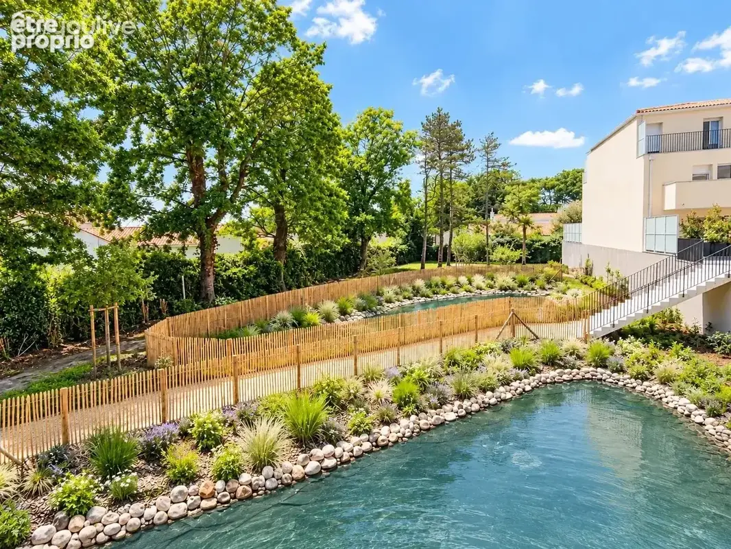 Challans – t2 neuf – balcon sur parc – parking - photo 17