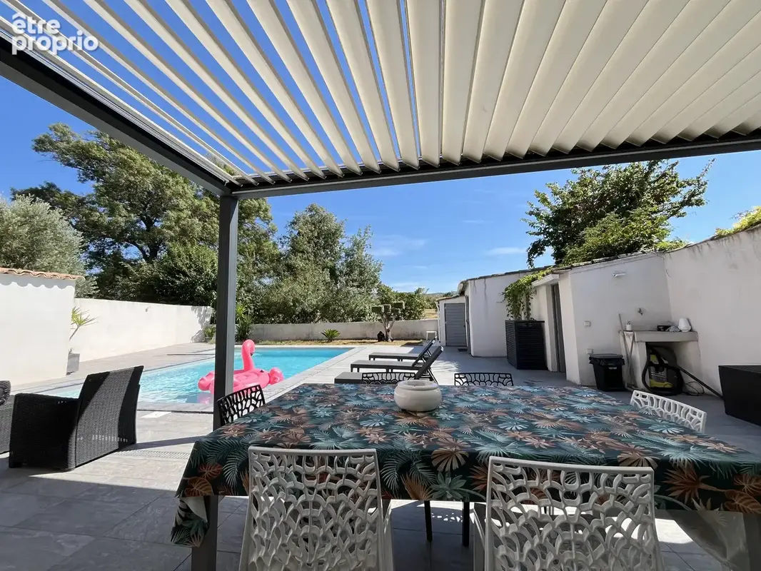 Maison T4 95m2 sur 556 m2 de terrain piscine et place de parking - photo 3
