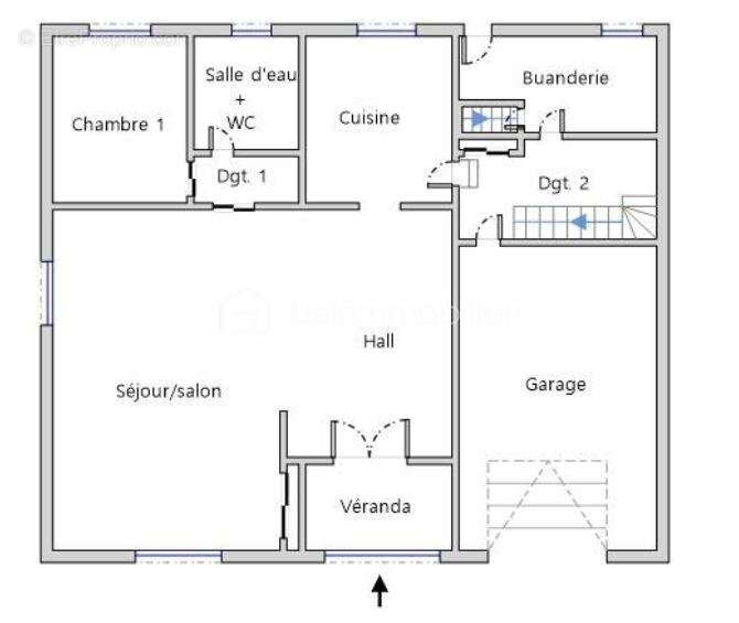 Maison 4 chambres, 143 m2, terrain 531 m2 proche centre ville + Annexe 17m2 - photo 4
