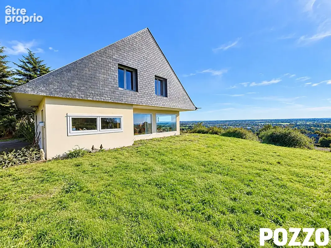 VENTE : maison T6 (232 m²) à AVRANCHES - Vue sur Mont Saint Michel - 1.5ha - photo 3