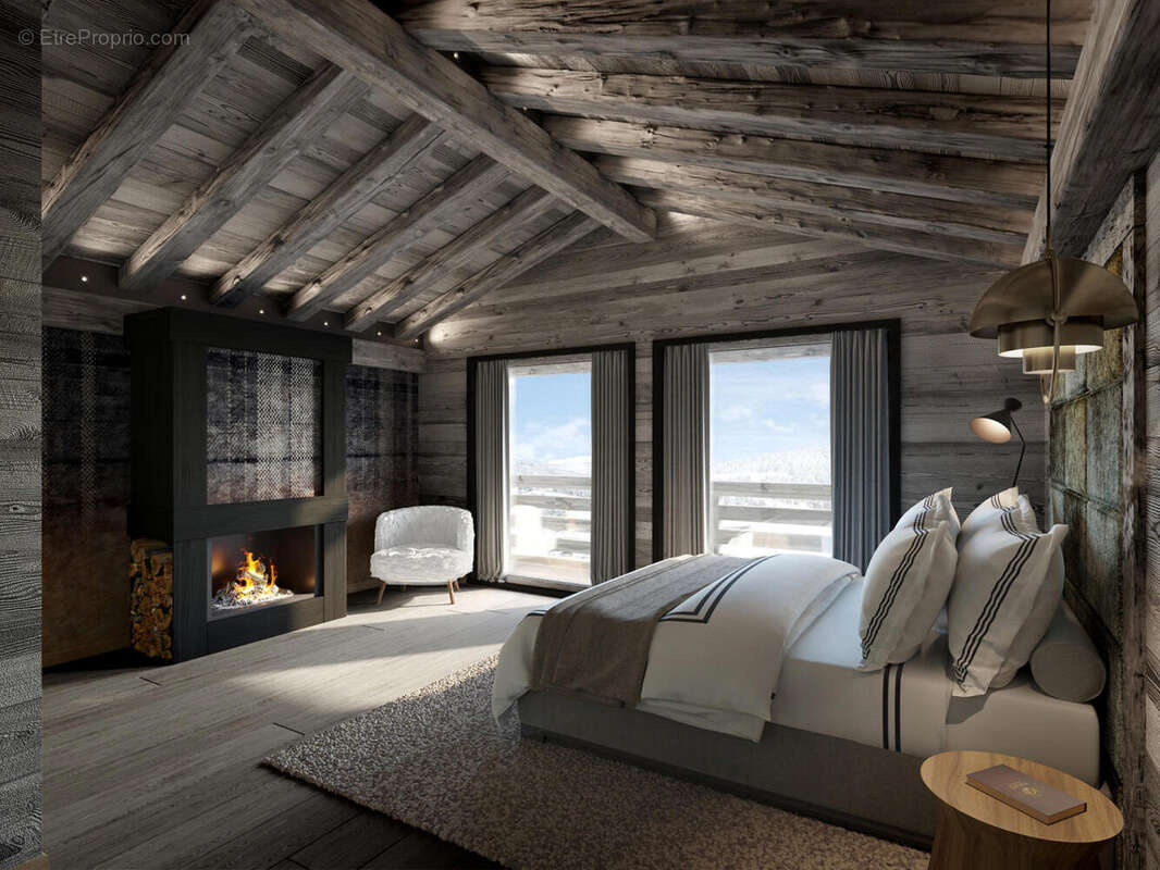 Ski chalet for sale Megeve _CHALET_1_CHAMBRE_SD - Maison à MEGEVE