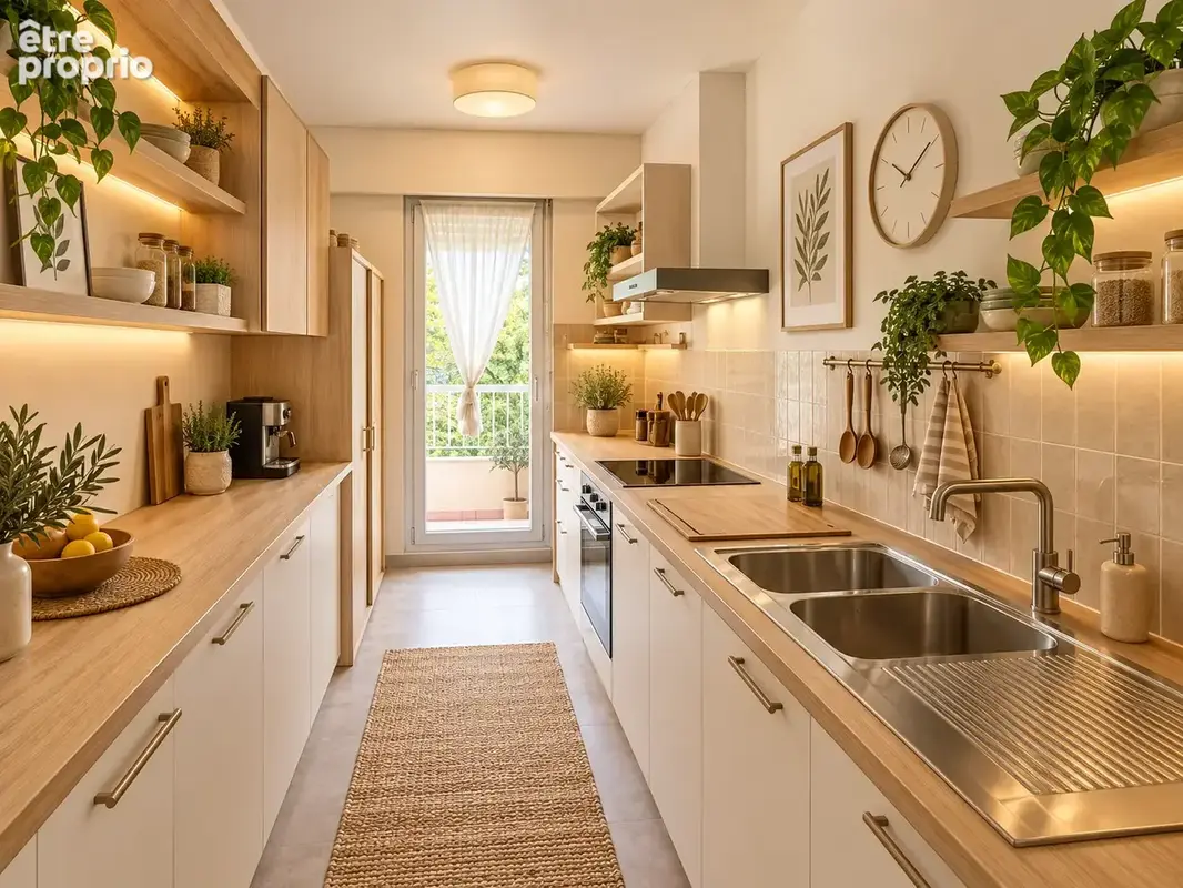 EXCLUSIVITE - BECON - 4P de 86 m2 en étage avec 16m2 d'espaces extérieurs - photo 4