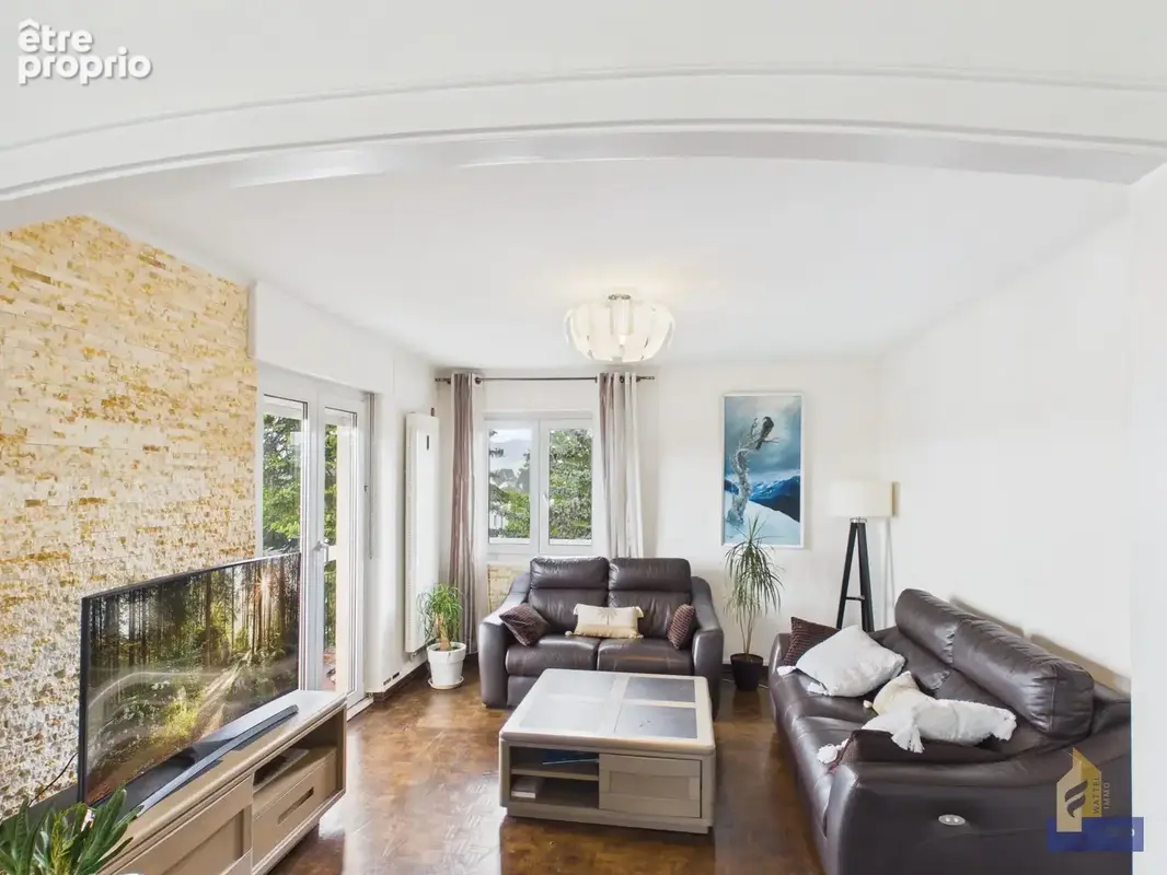 salon lumineux - Appartement à COLMAR