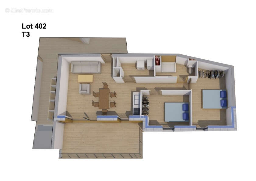 Appartement à LANDERNEAU