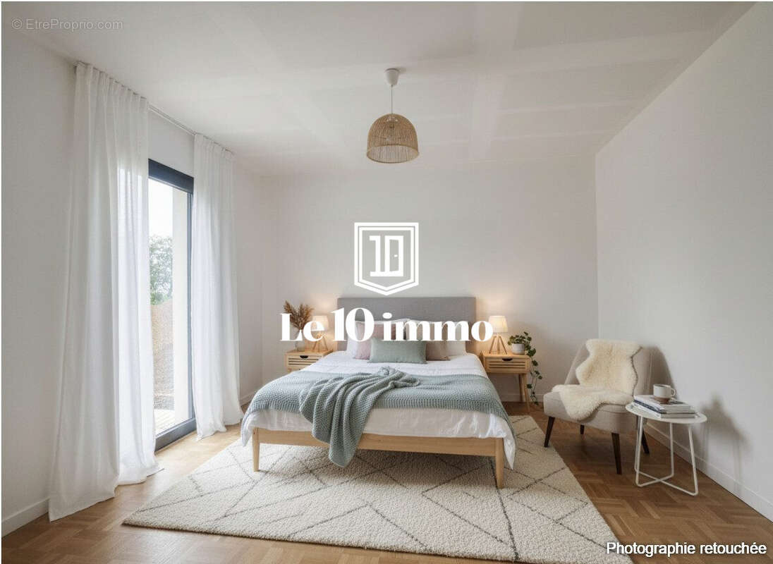 Chambre 1 Projection - Maison à LE MAY-SUR-EVRE
