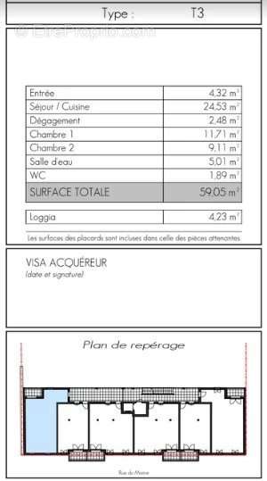 Appartement à SAINT-NAZAIRE