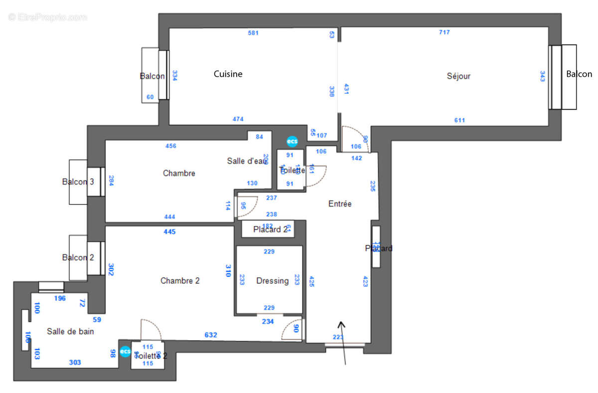Appartement à NICE