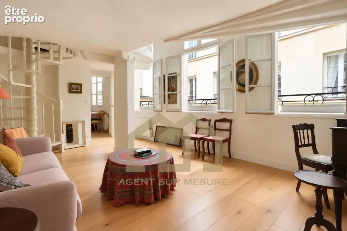 Triplex de charme-Paris 5 - photo 2