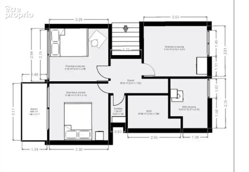 Neuilly-sur-marne – appartement 4 pièces en duplex avec 2 balcons - photo 17
