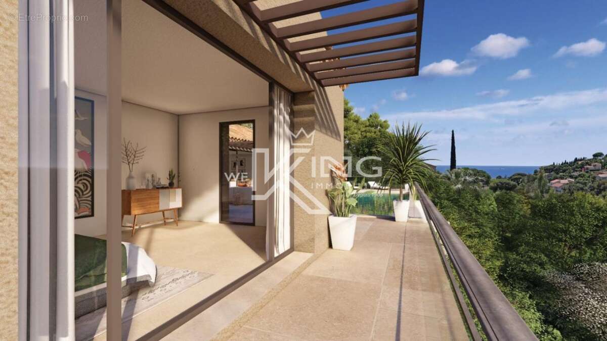 Les issambres – vue mer  projet de villa contemporaine avec permis accordé - photo 3