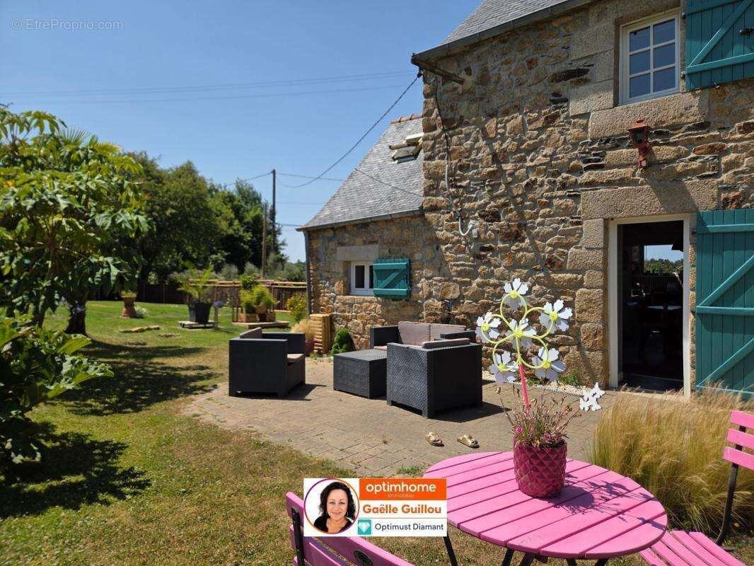 MORLAIX : Charmante maison en pierre de 3 chambres, jardin clos, vie de plain pied - photo 3