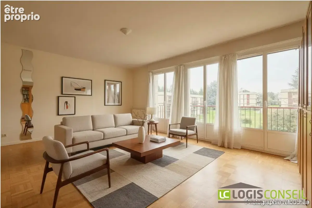 Appartement 89 m² à Chatenay-Malabry  - photo 2