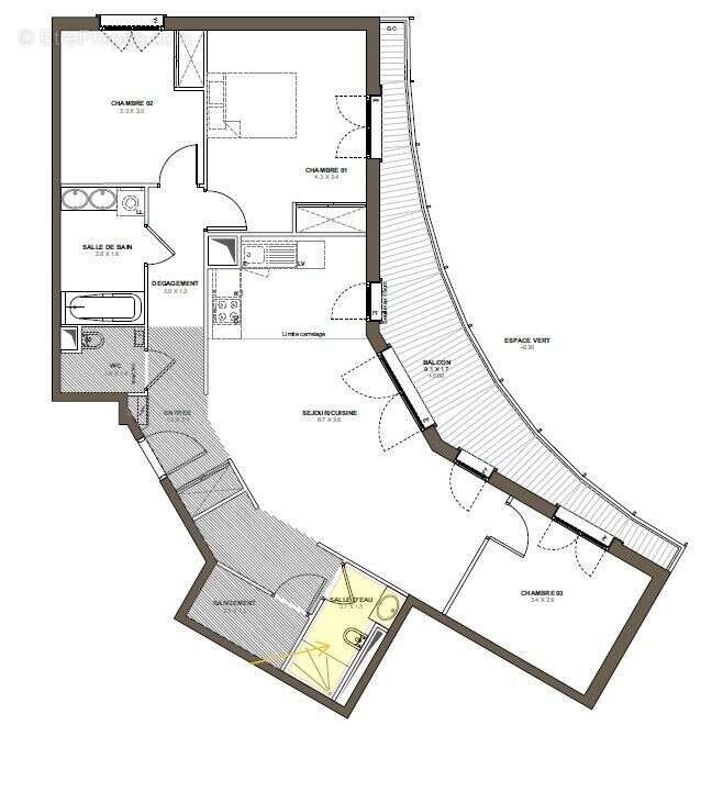 Appartement à VERSAILLES