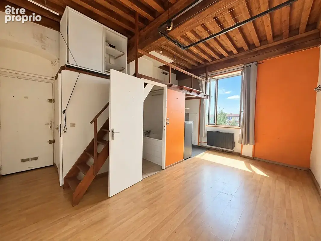 Appartement Lyon 1 pièce(s) - photo 2