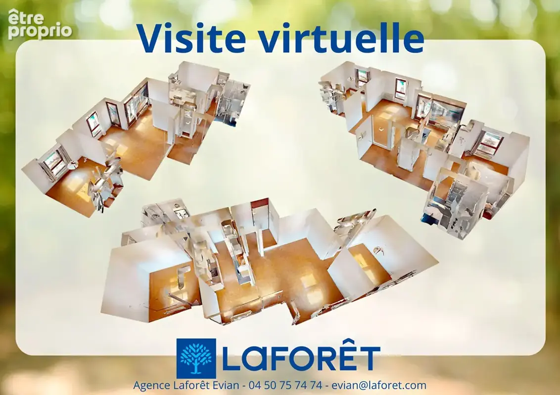 Appartement Evian Les Bains 3 pièces 65.88m² en centre-ville - photo 16