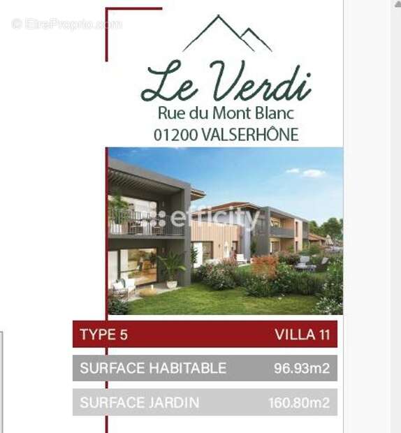 Maison à BELLEGARDE-SUR-VALSERINE