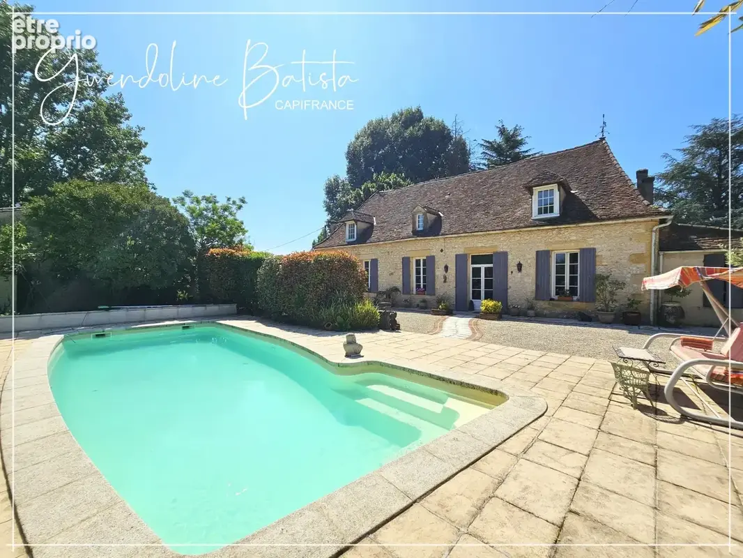 Propriété de charme en pierre avec gîte, piscine et parc arboré - LAMONZIE SAINT MARTIN (24) - photo 23