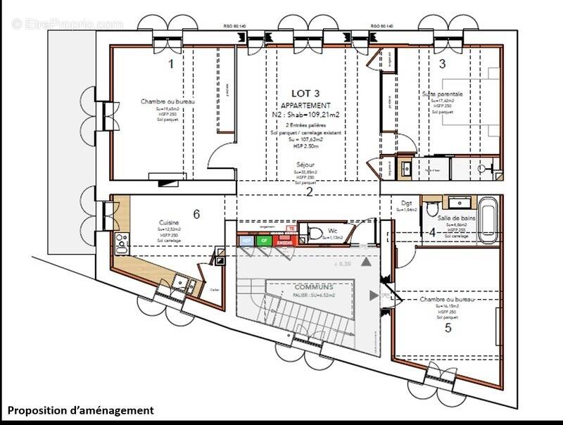 Appartement à POLEYMIEUX-AU-MONT-D'OR