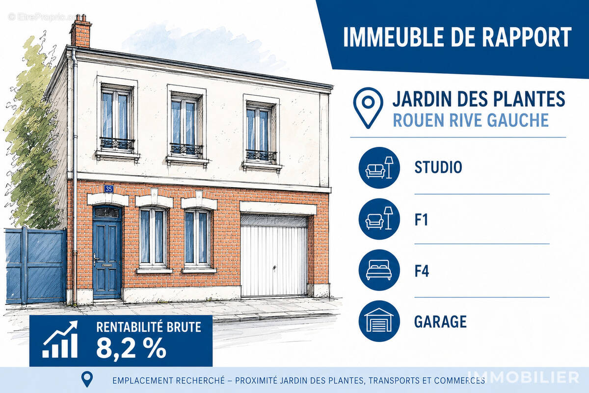 Photo 1 - Appartement à ROUEN