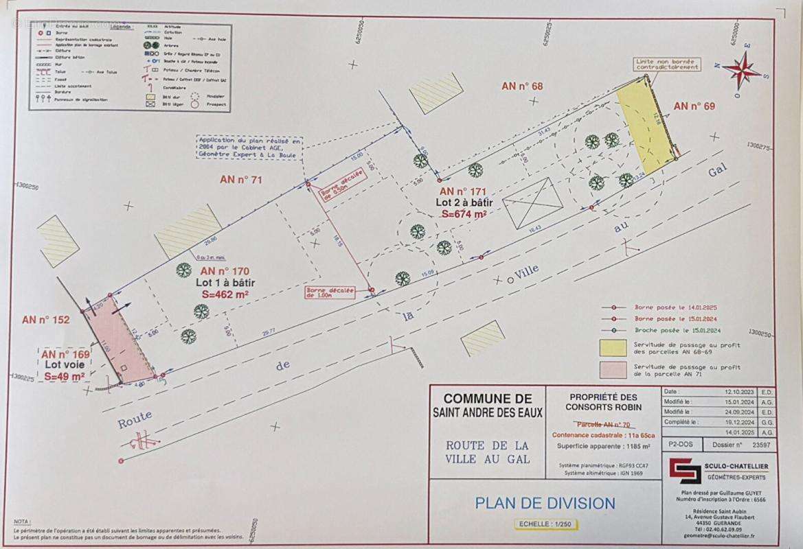 Terrain à SAINT-ANDRE-DES-EAUX