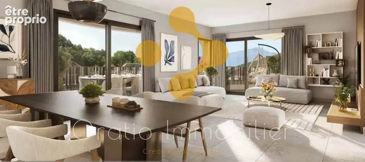 Appartement 4 pièces 119 m² à vendre à Gresy-Sur-Aix (73100) - photo 2