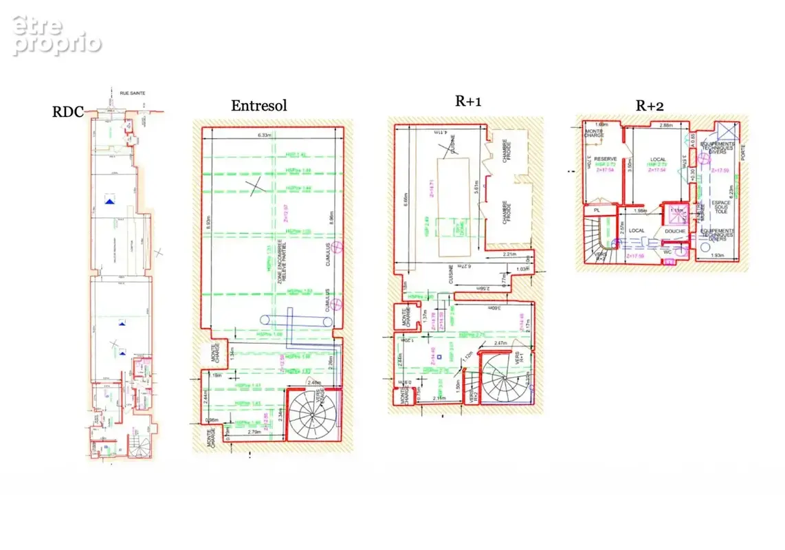 Marseille (13001) - emplacement prime vente murs commerciaux avec extraction 261m2 - photo 2