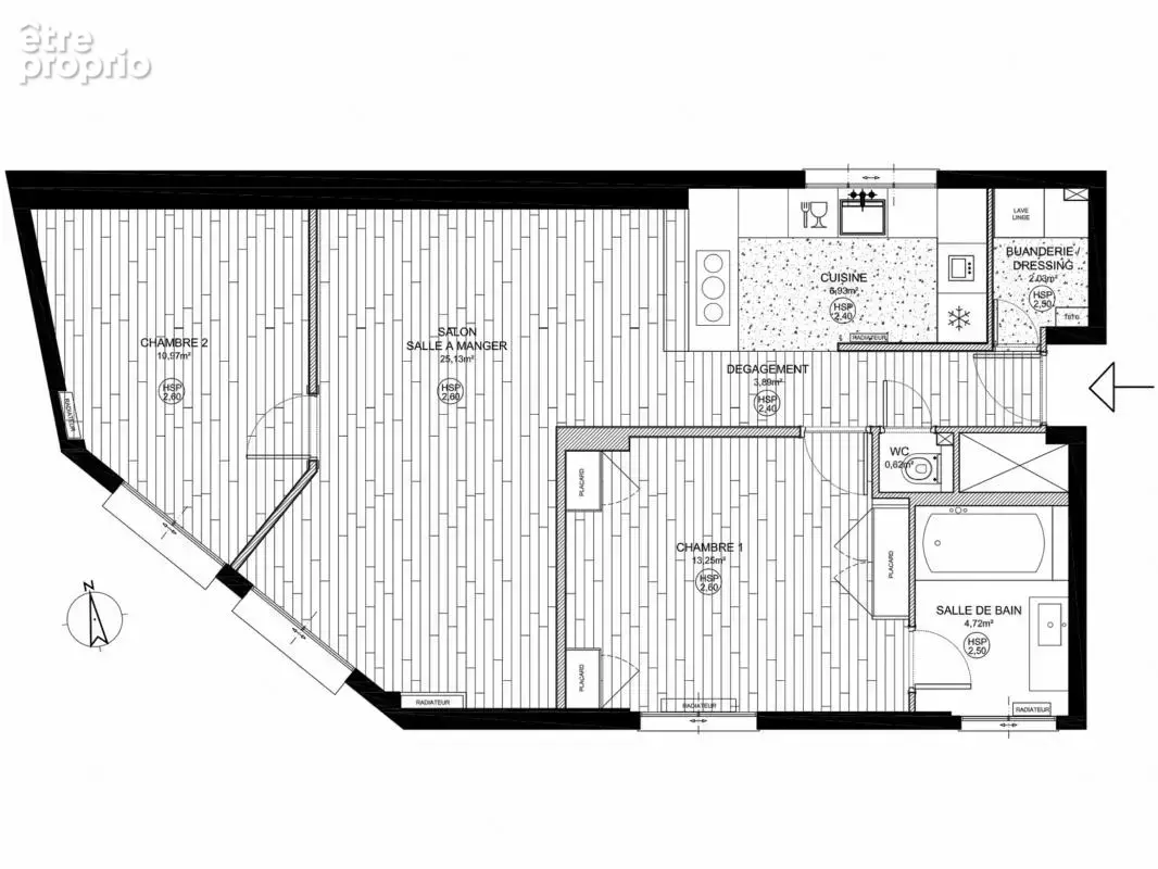Appartement - photo 2