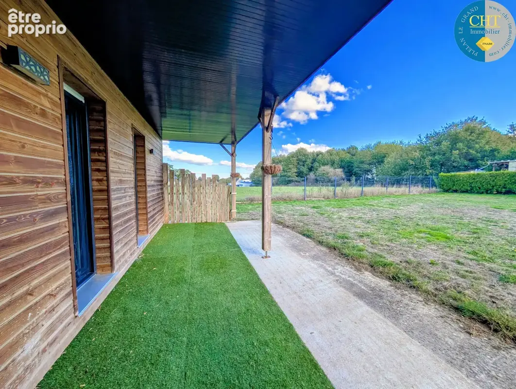 Maison de plain-pied en ossature bois (2017)   4 chambres à guer - bellevue (56380) avec cht immobilier - photo 22