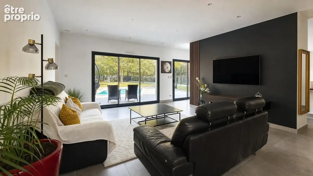 Villa d'architecte 4 chambres 180m2 avec piscine sur 1 692 m², quartier de la Bellerie - photo 5