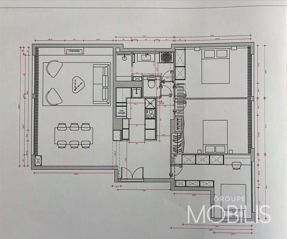 Appartement à PARIS-16E