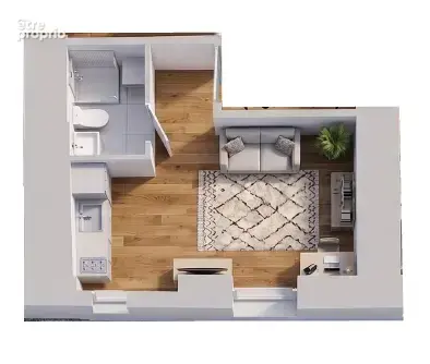Appartement 1 pièce 18 m² à vendre à Villeurbanne (69100) - photo 4