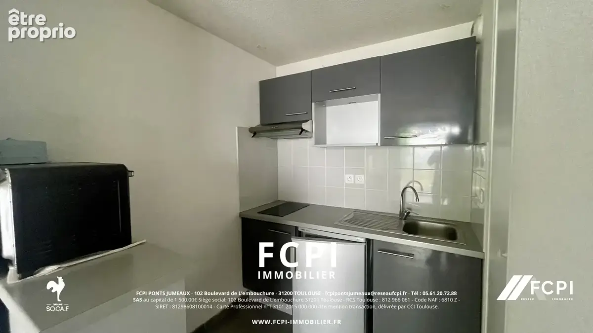 Appartement deux pièces 40,43 m2 - toulouse secteur airbus st-martin - photo 7